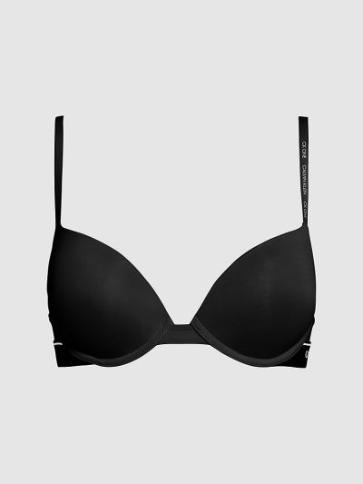 Calvin Klein Underwear HU025518 | Calvin Klein CK ONE Plunge Női Melltartó Fekete